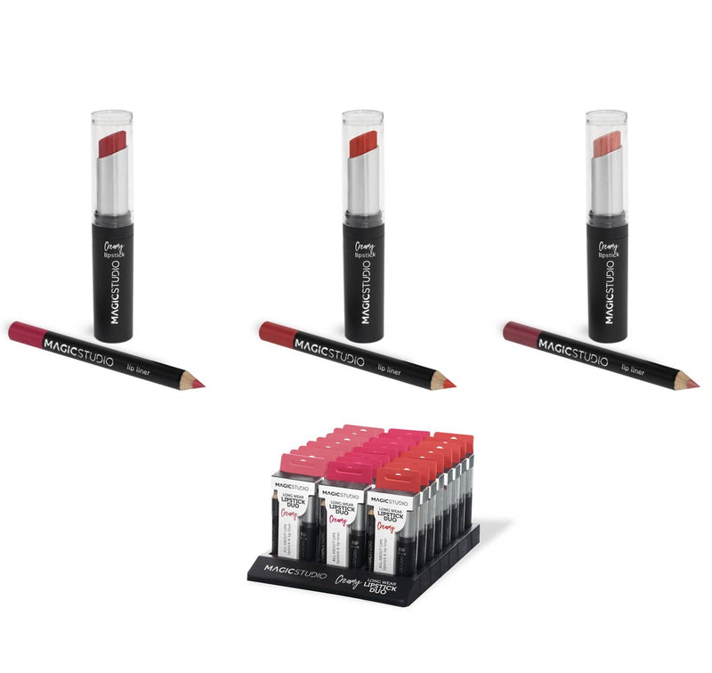 Magic Studio Cremelippenstift und Lipliner Set
