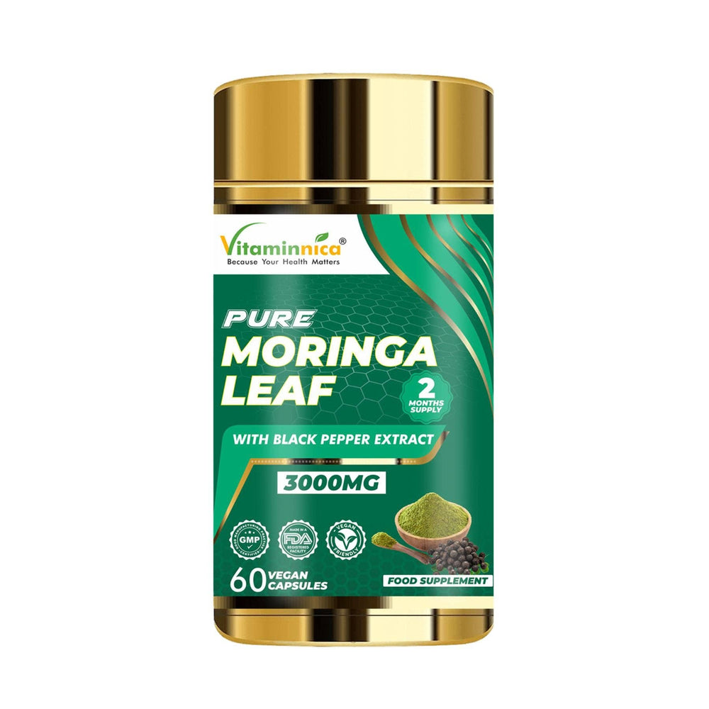 Vitaminnica Moringa-Blatt-Superfood-Kapseln 60 Kapseln