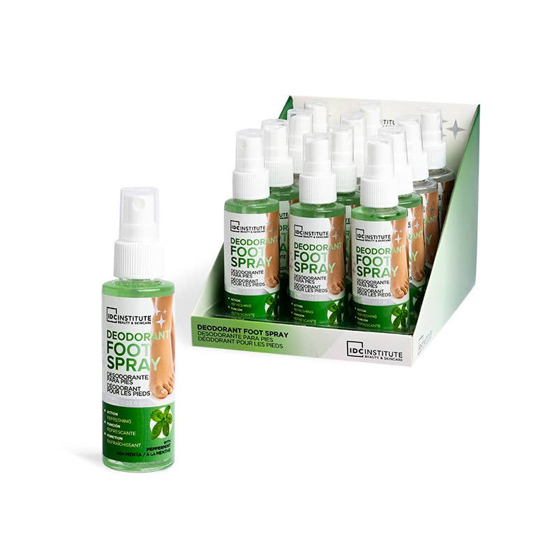 Idc Fußspray Deodorant mit Pfefferminzduft, 60 ml