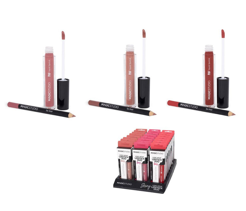 Magic Studio glänzender Lipgloss & Lipliner