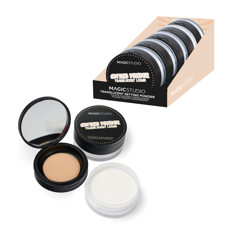 MAGIC STUDIO Salbendes transparentes Fixierpuder