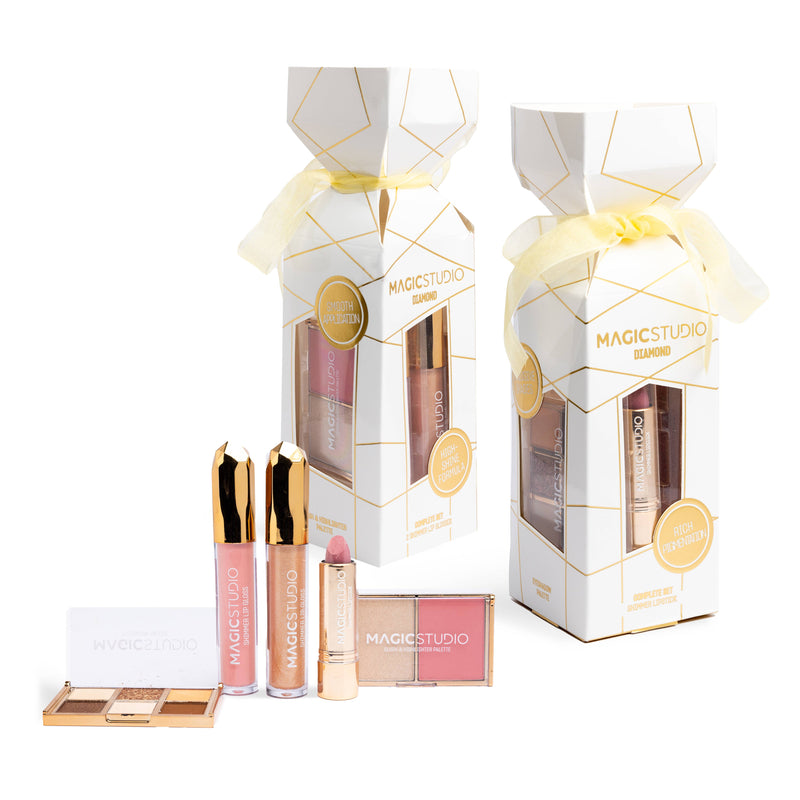 Diamant Full-Face-Make-up-Geschenkset - Magic Studio
