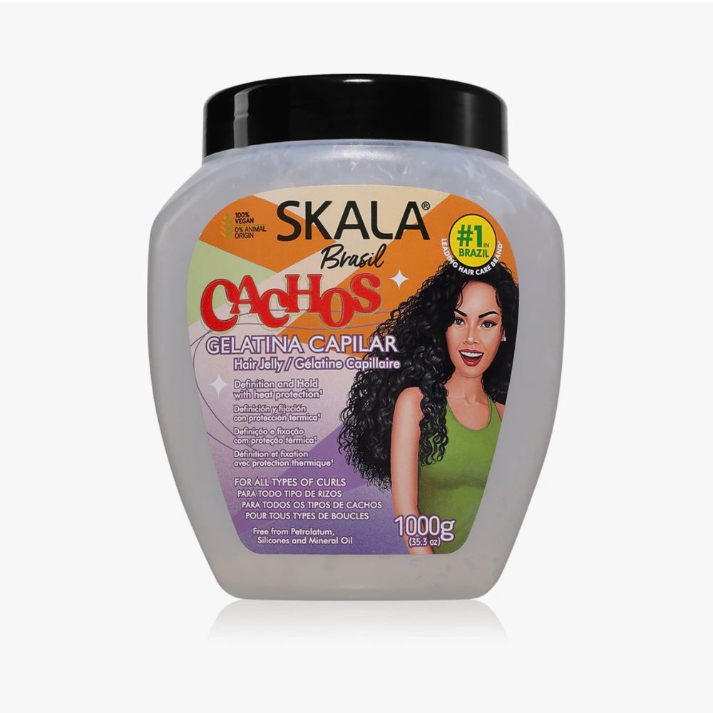 SKALA - Linha Expert - Gelatina Capilar Cachos 1000 Gr - (Expert Collection - Curls Hair Jelly Cream Net 35.2 Oz)