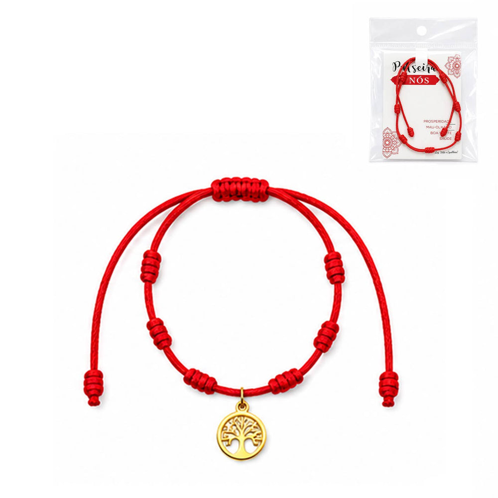 Armband 7 Knoten Lebensbaum