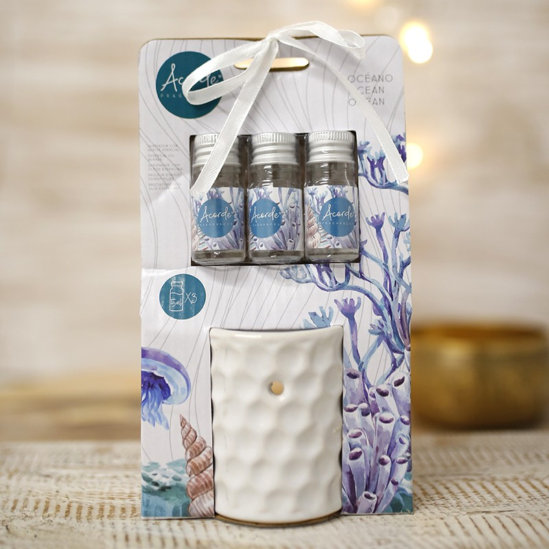 Ozean - Ätherisches Öl Brenner Set