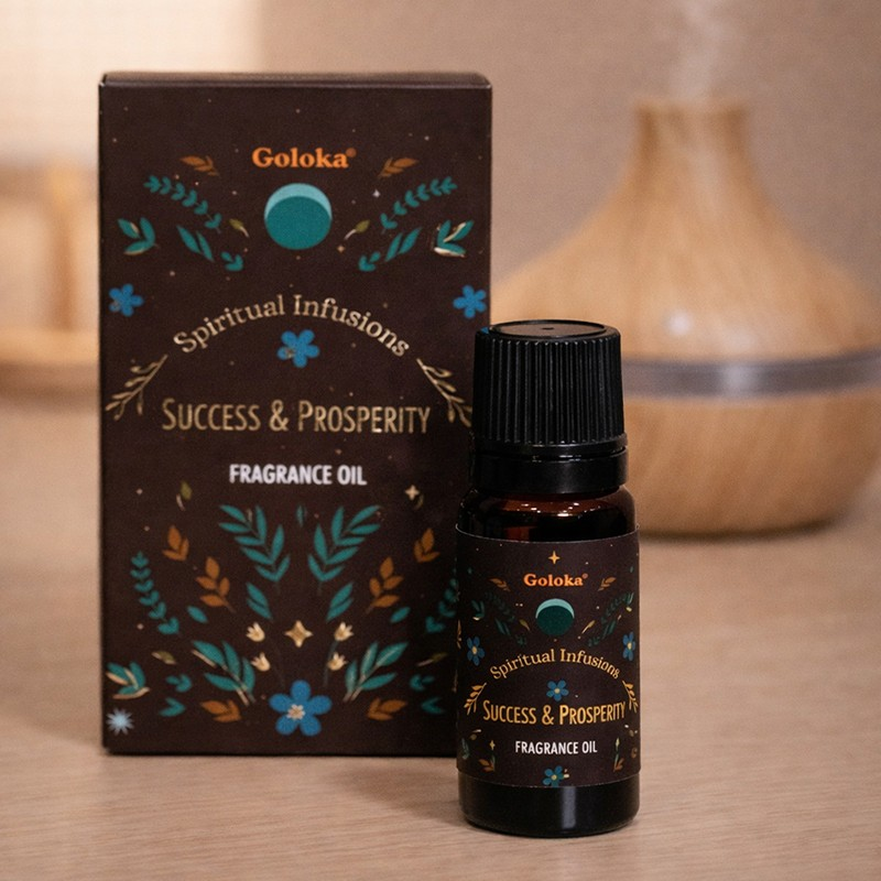 Erfolg und Wohlstand - 12 Stück Goloka Esoteric Oil 10 ml