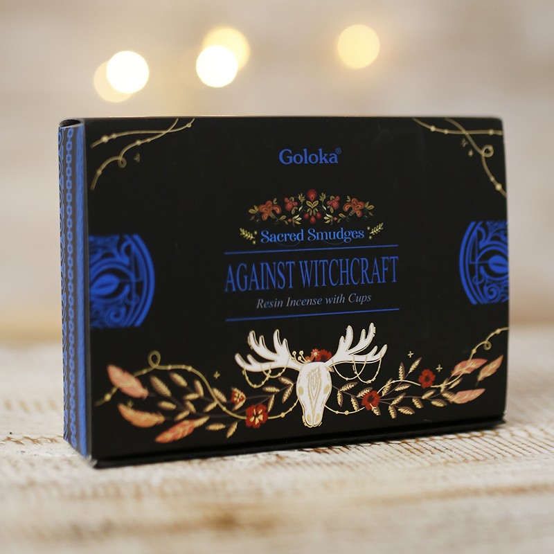 Against Witchcraft 12er-Pack - Goloka Sambrani Räucherschalen