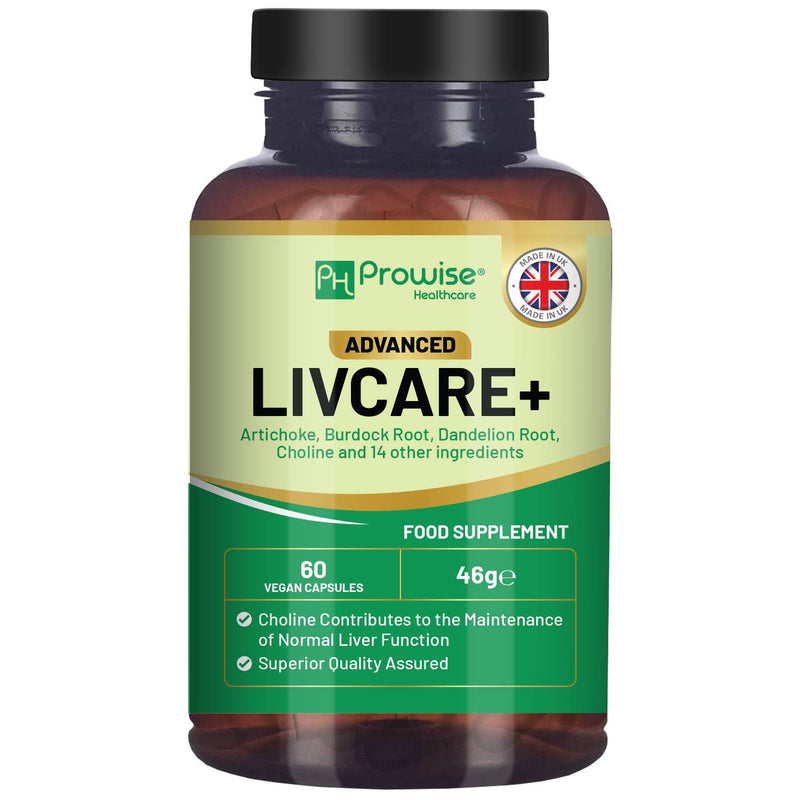 Prowise Advanced Livcare+ 60 Kapseln Leberreinigung & Detox