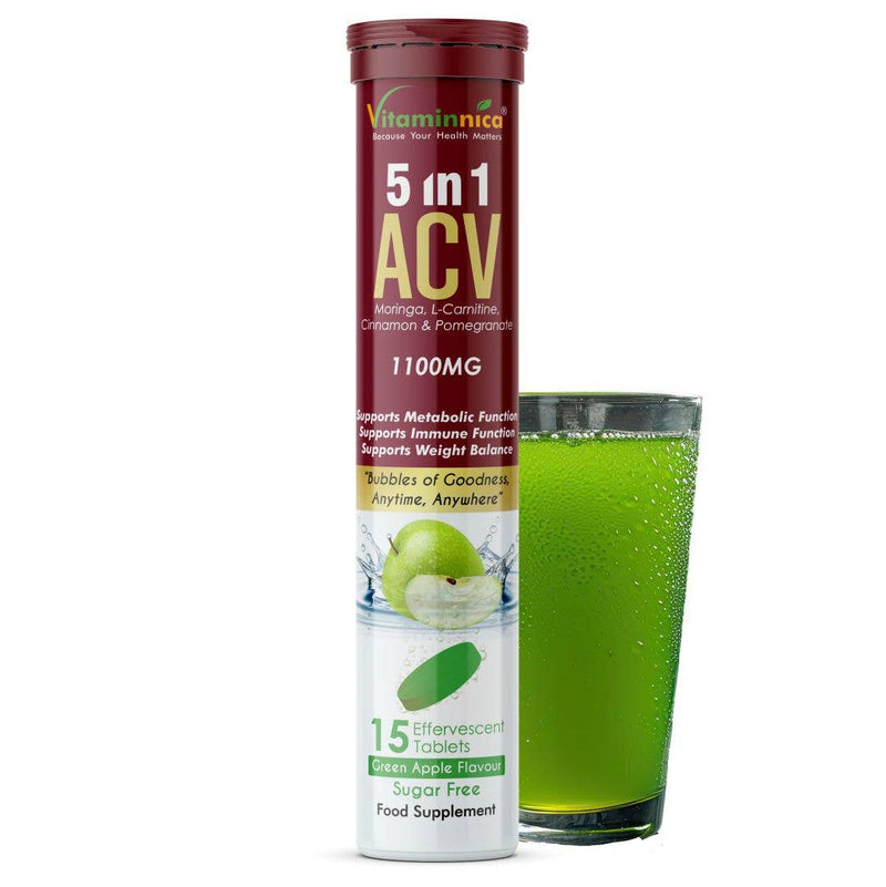 Vitaminnica ACV Moringa 5-in-1 Brausetabletten zur Entgiftung